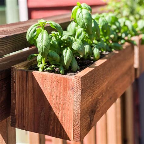 planters for deck railings